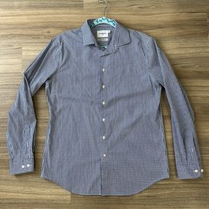 Goodfellow & Co. button up collared check men’s shirt